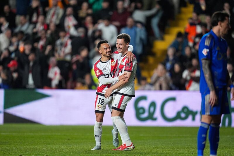Kết quả Rayo Vallecano vs Real Oviedo Ngày 5/3/2026 - Đá bù vòng 23 La Liga 3 Ngôi sao của trận Rayo Vallecano vs Real Oviedo