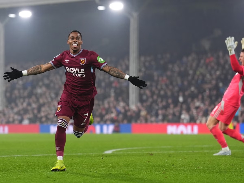 Kết quả Fulham vs West Ham Ngày 5/3 - Vòng 29 - Ngoại Hạng Anh 3 Bàn thắng duy nhất ở trận Fulham vs West Ham